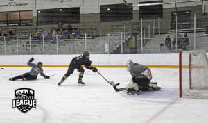 Never Ever Cup Adult Hockey Game Action - 10